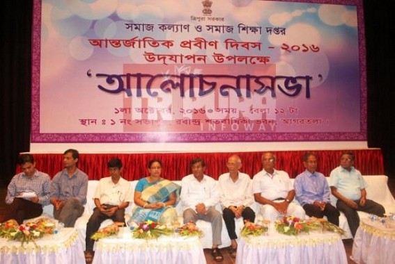 Older Personsâ€™ Day 2016 : Tripuraâ€™s Anti-Industrialist CPI-M Minister blamed â€˜Capitalismâ€™ reason behind increasing Tortures against Parents : â€˜A low income can keep humanity alive, profits make us greedy, busy & heartlessâ€™, says Manik Dey